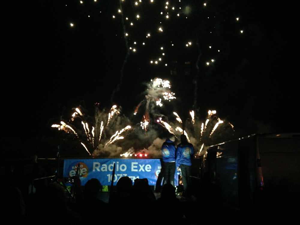 Round Table Charity Fireworks Display At Westpoint Radio Exe