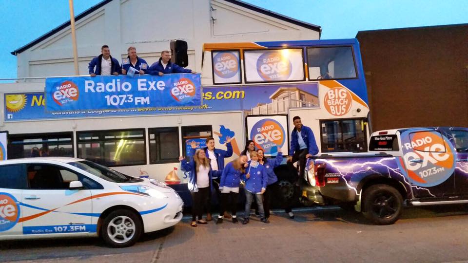 Ashley Jeary and the crew joined in with the fun at Exmouth Carnival. 