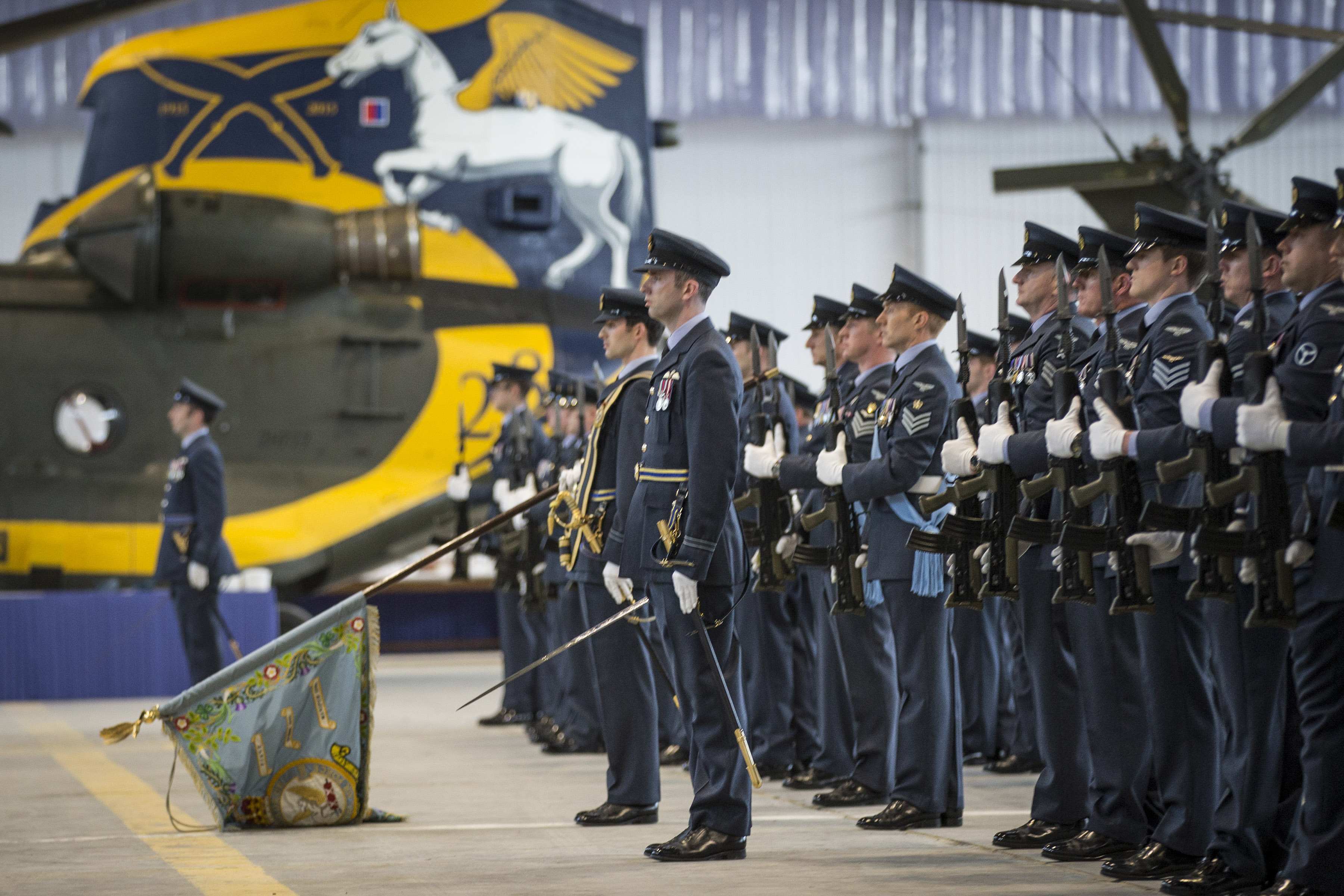 RAF Benson mark 28 Squadron centenary and new hangar opening JACKfm