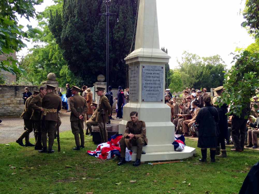 Downton Abbey take over Bampton to film Christmas Special 