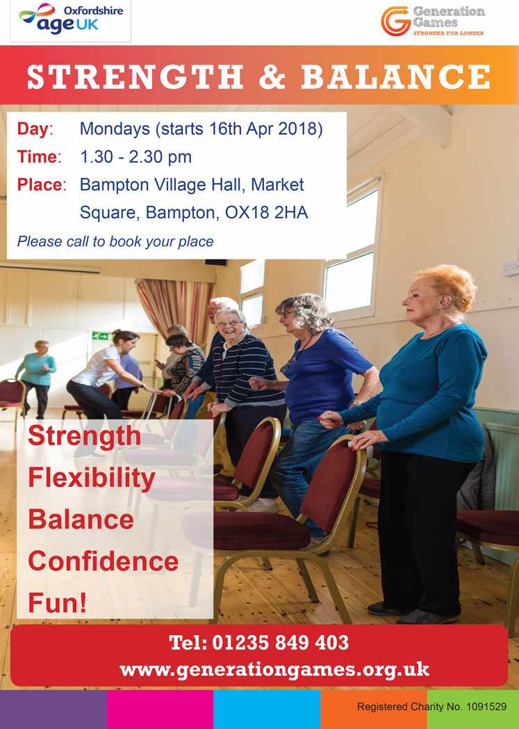 Strength Balance Falls Prevention In Bampton Jackfm