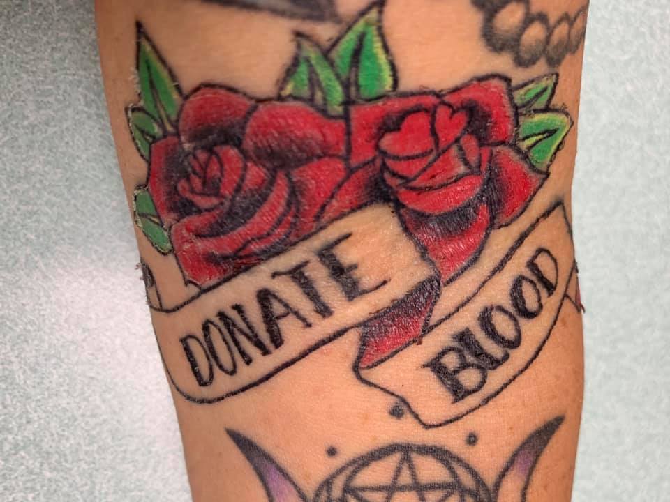 Tattoos and Donating BloodHeres What You Need to Know  Tattoo Ideas  Artists and Models