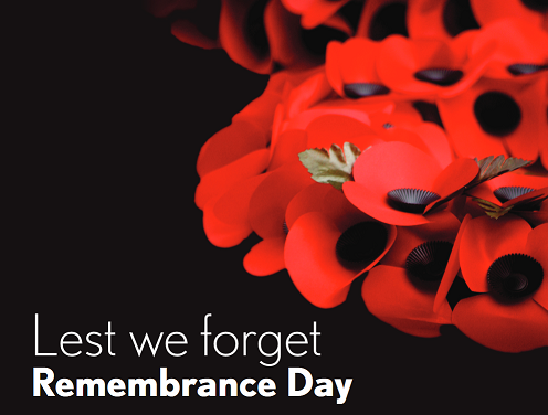 What provinces in canada have remembrance day as a holiday