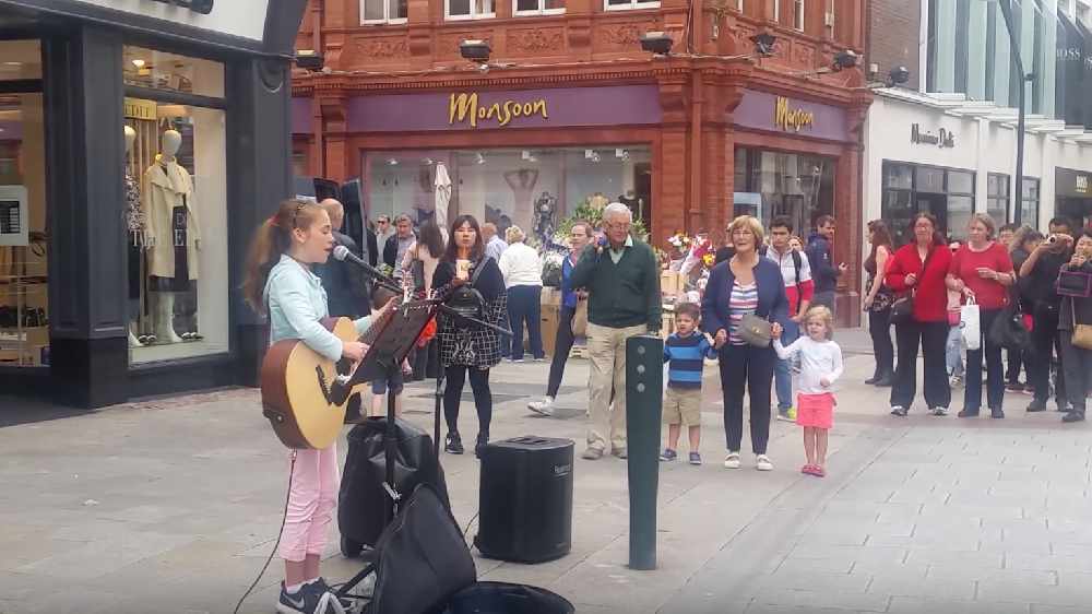 This 11 Year Old Cork Busker Has Everyone Talking - Cork's RedFM