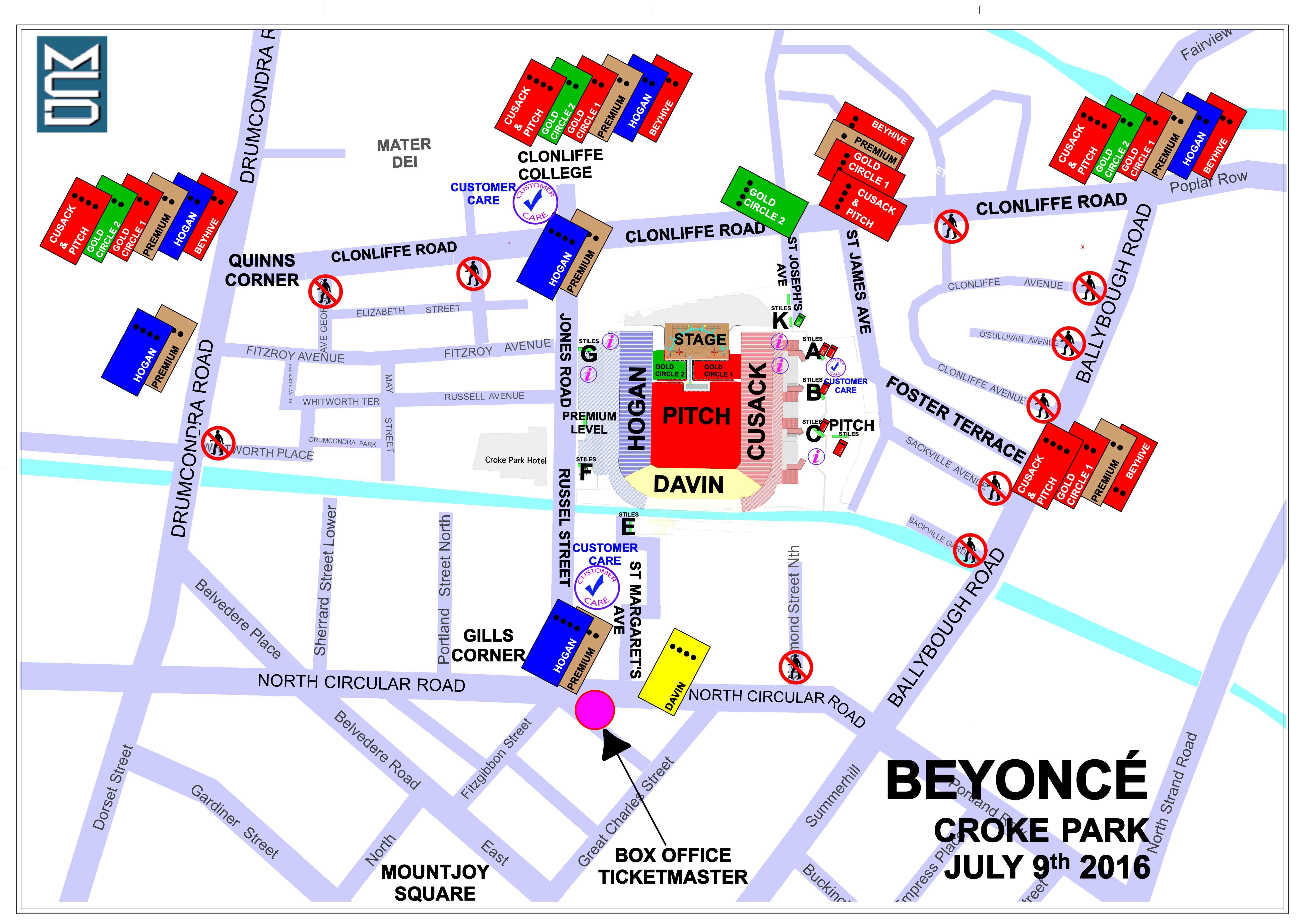 Ticketmaster Croke Park Seating Chart