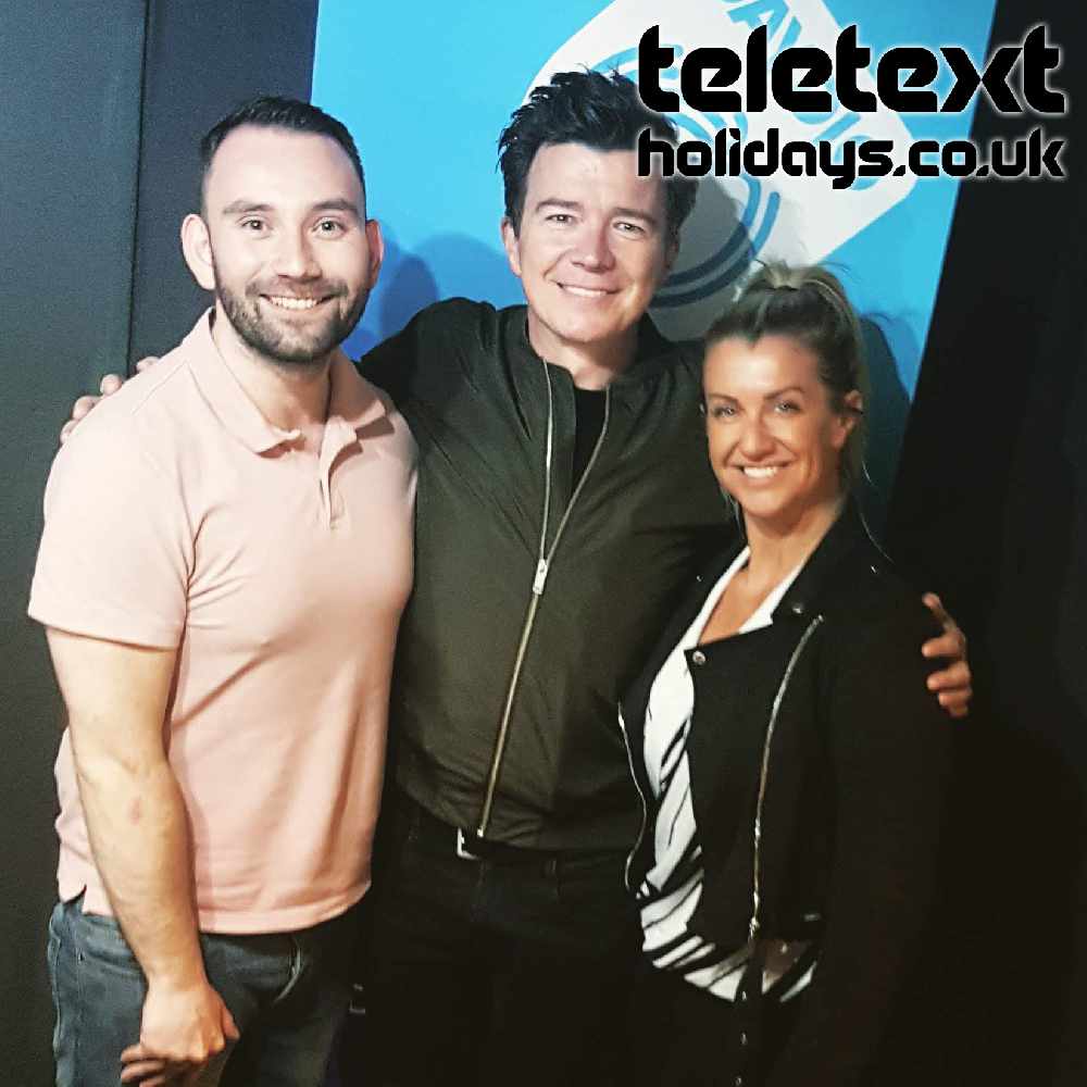 Rick Astley with Jessie and Matt