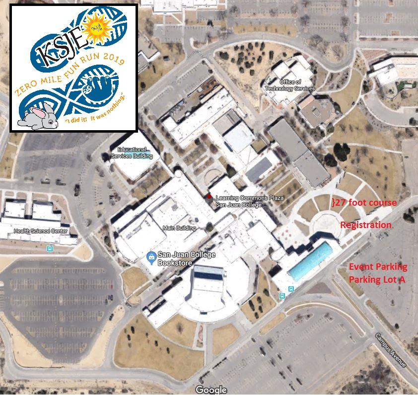 San Juan College Campus Map Map