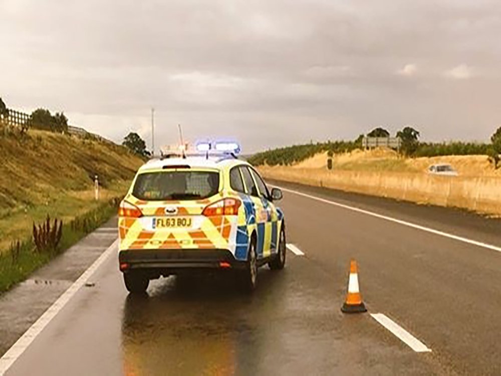 Man Taken to Hospital After A617 Crash Near Upton Radio Newark