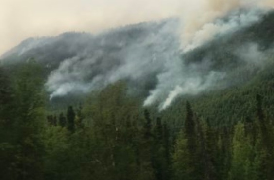 Report Swan Lake Fire Continues To Burn On The Kenai Taku 105