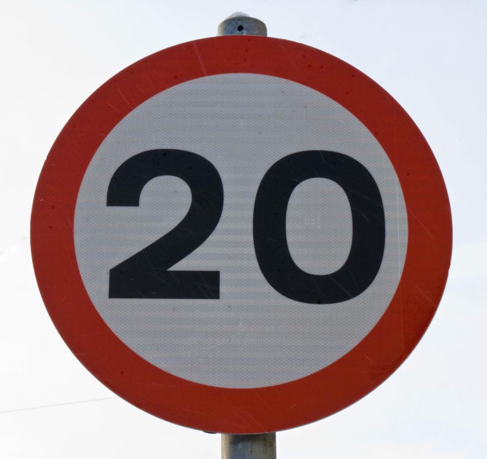 Speed limits assessed with DOI guidance 3FM Isle of Man