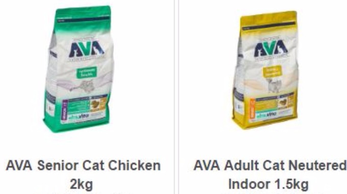 Ava senior outlet dog food