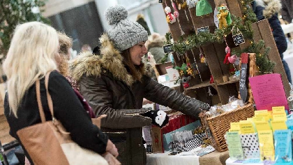 intu Christmas market