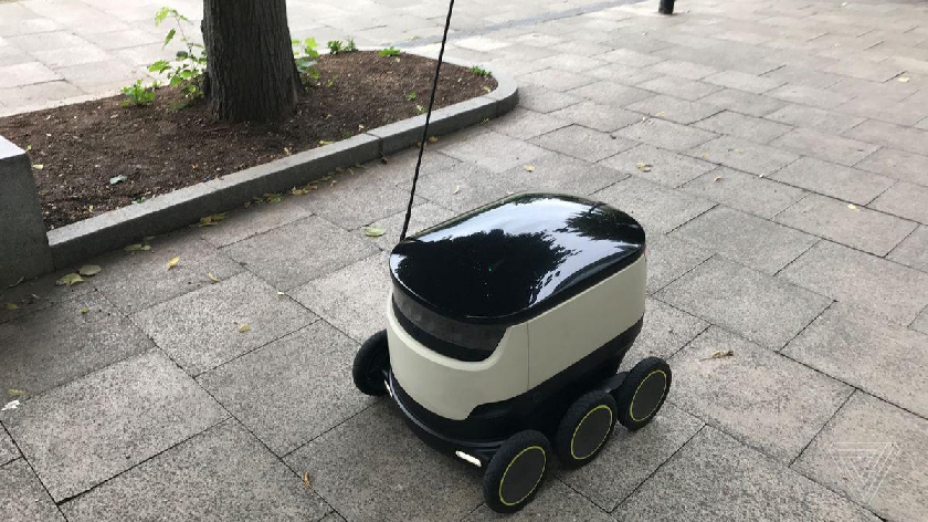 robot shopping in milton keynes