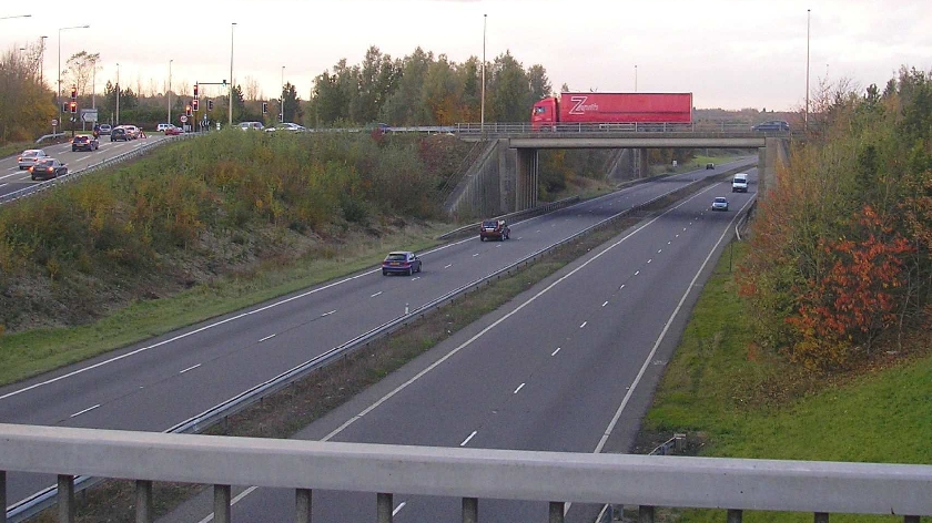 Scheduled overnight closures on the A5 in Milton Keynes this