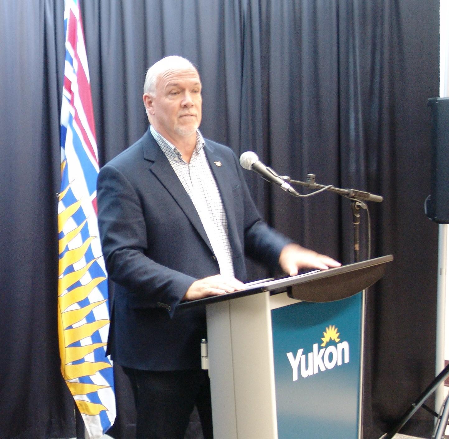 BC Premier John Horgan Makes First Visit to Yukon