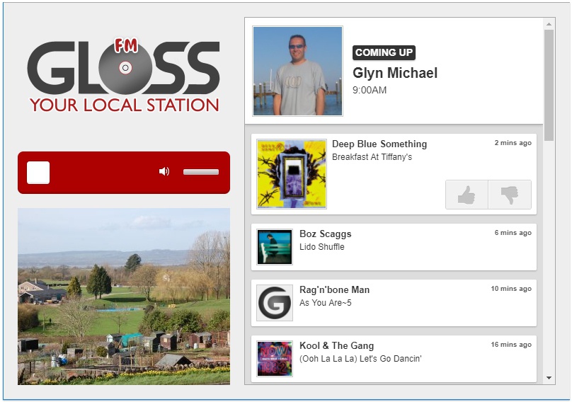GLOSS FM player