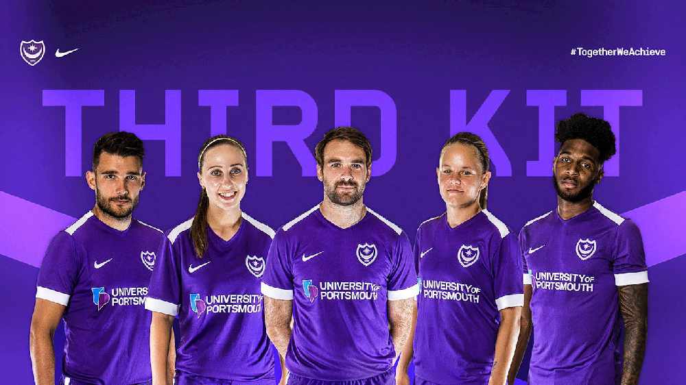 Football teams with store purple kits