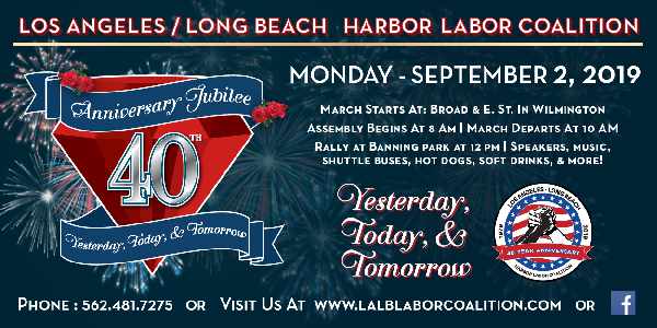 Labor Coalition 40th Annual Solidarity Parade Kpfk 90 7 Fm