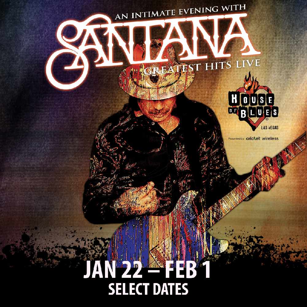Santana concerts @ House of Blues // Las Vegas 