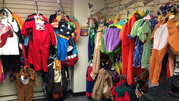 halloween costume shop