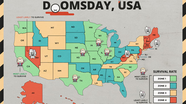 Indiana among least prepared states for zombie apocalypse