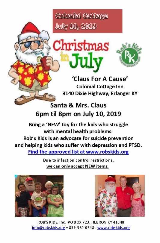 Christmas In July For Rob S Kids Inc Eagle Country 99 3