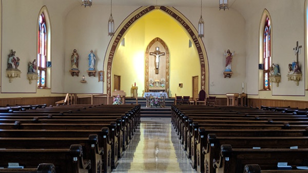 St. Lawrence, St. Mary Catholic Churches Now "Linked" By More Than Faith - Eagle Country 99.3
