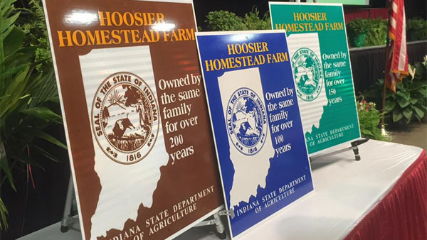 Eight Area Farms Recognized with Hoosier Homestead Award - Eagle ...