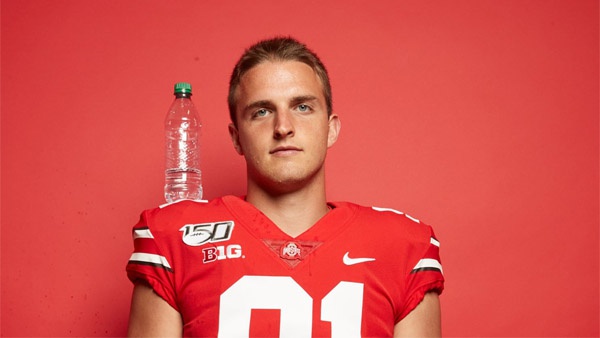 Ohio State Punter Drue Chrisman, Notable Bottle Flipper, Speaks on