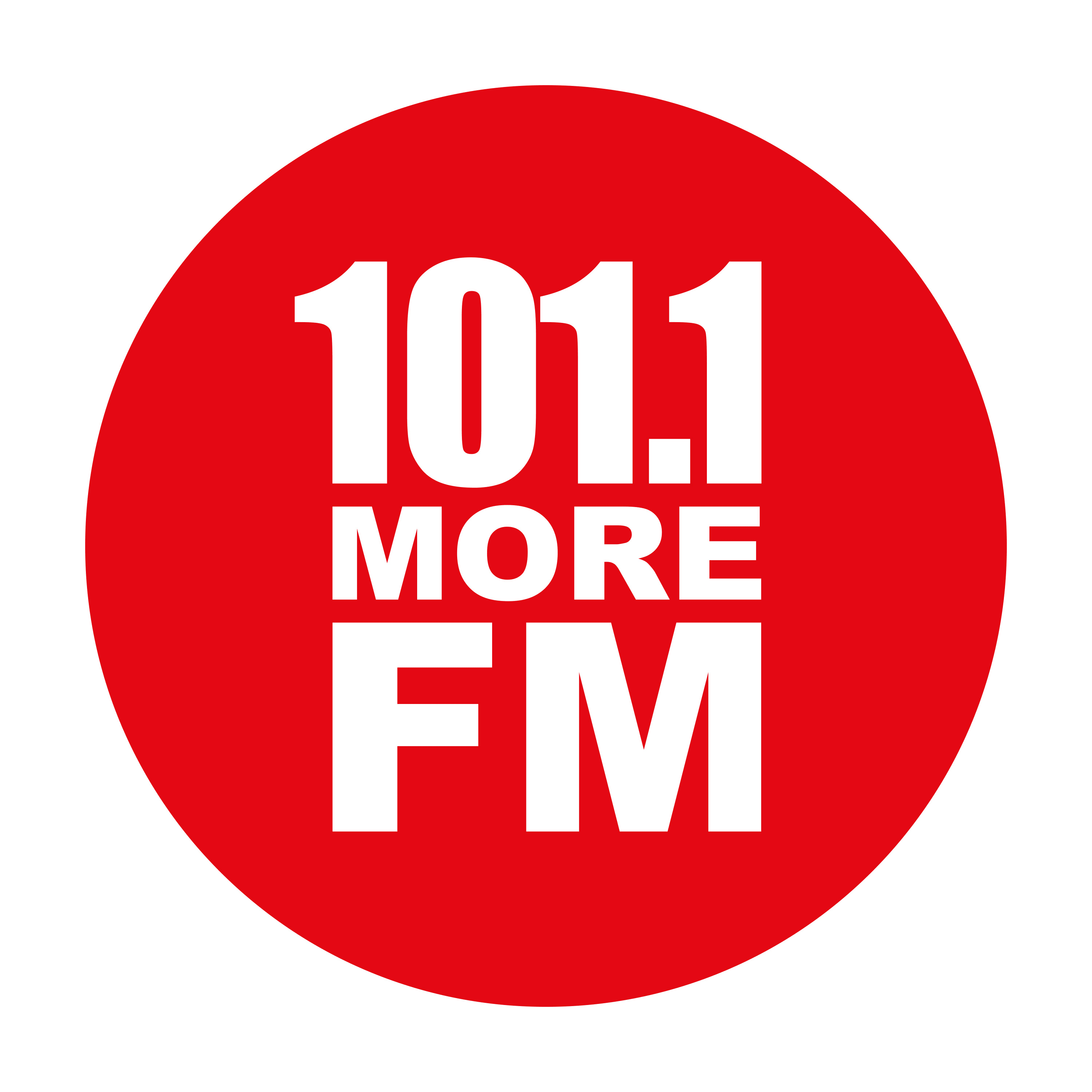 101.1 More FM Logo