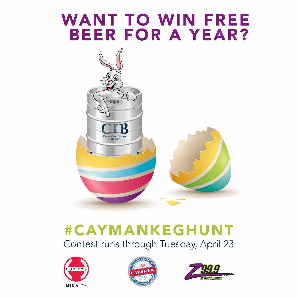 Caybrew Easter Keg Hunt Win FREE Beer For A Year Z99 Grand Cayman