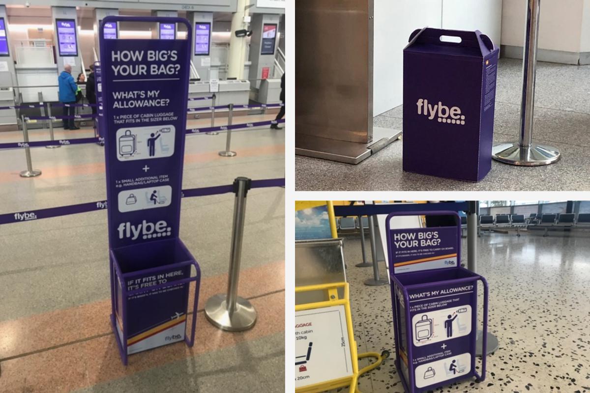 flybe hand baggage dimensions