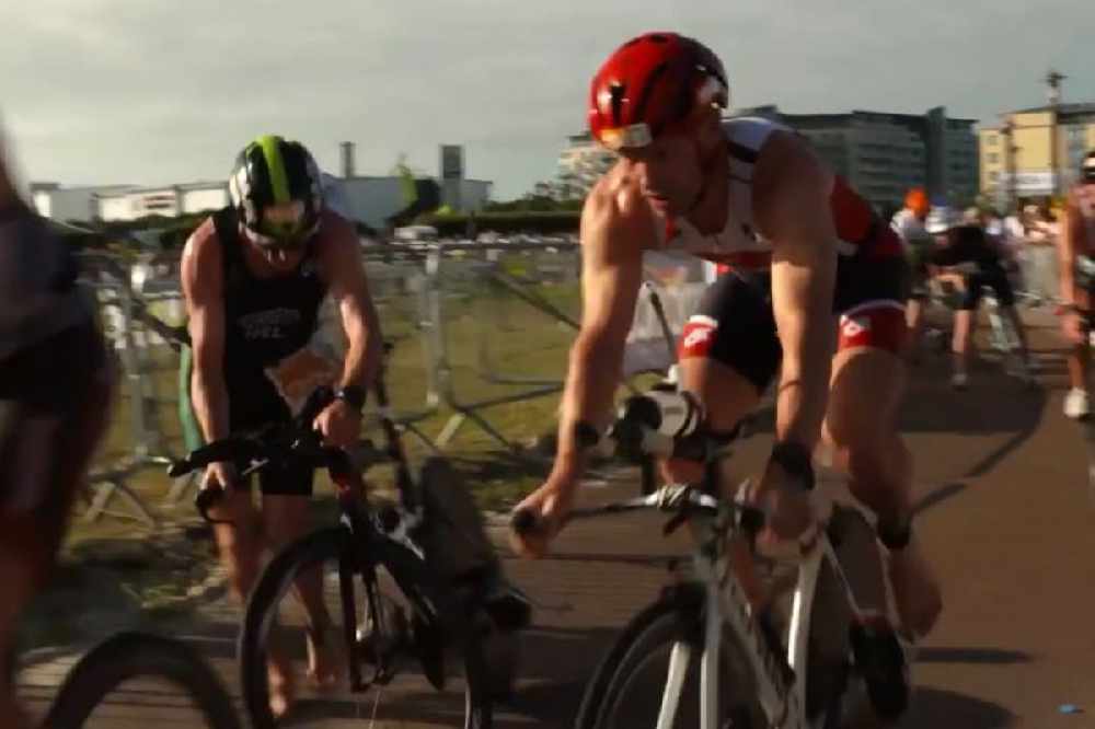 Hundreds Take On Jersey Triathlon Channel 103