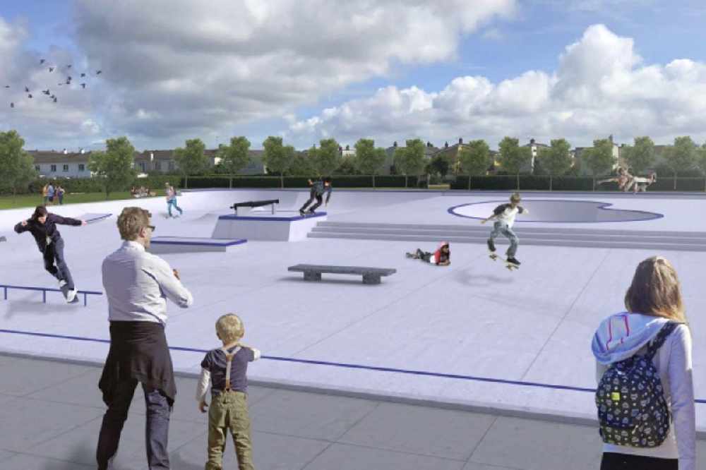 Jersey's new £1.9m skatepark finally opens at Les Quennevais