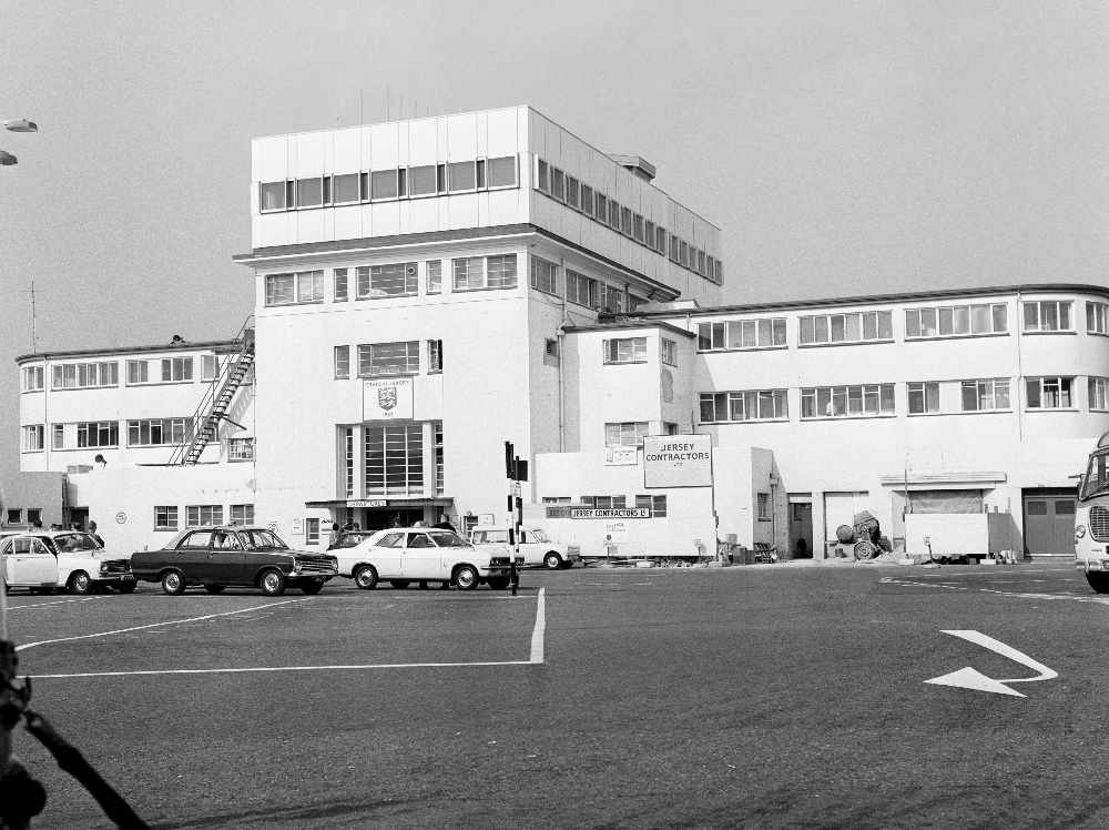 A last look inside the original Jersey Airport terminal building