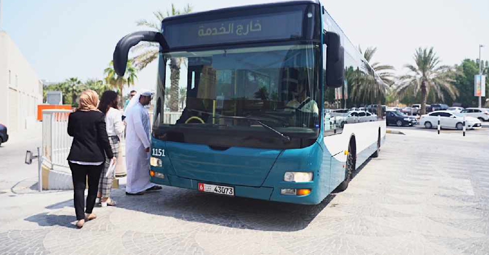 abu dhabi bus supplied