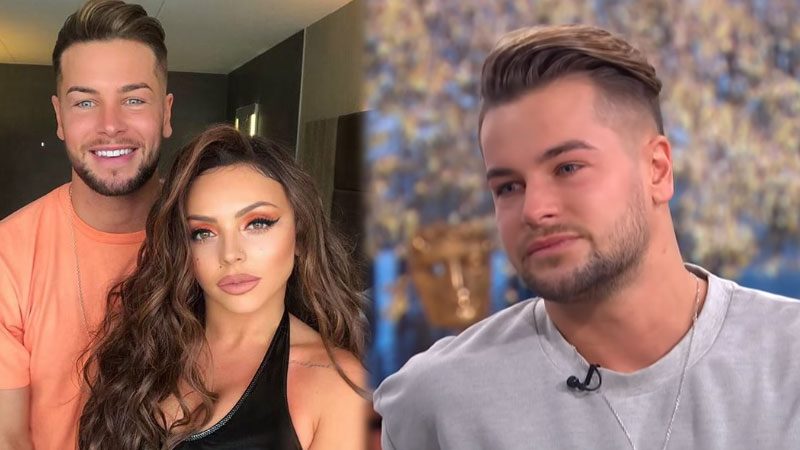 Chris Hughes brought to tears talking about girlfriend Jesy Nelson on ...