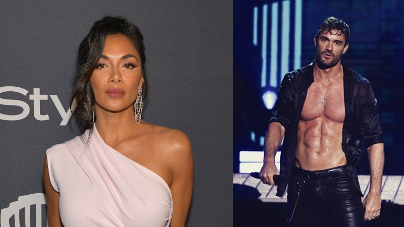 Nicole Scherzinger Shares Golden Globes Photo With X Factor S Thom Evans C