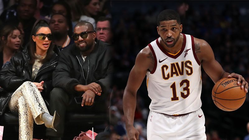 Fans think footage shows Kim Kardashian 'booing' Tristan Thompson at ...